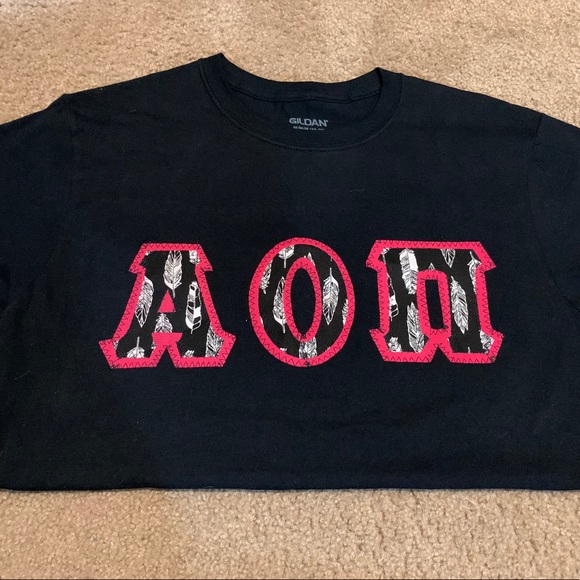 AOII Letters Shirt - Picture 2 of 3